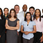 A diverse group of job seekers